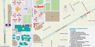 harvard business school campus map