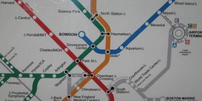 Boston south station map